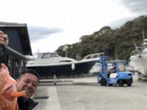 ご愛艇とツーショット♪